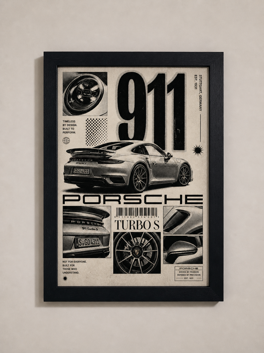 Porsche 911 Poster