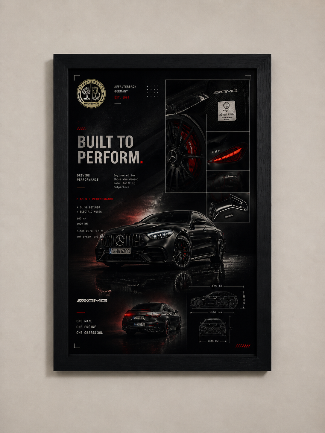 Mercedes Poster