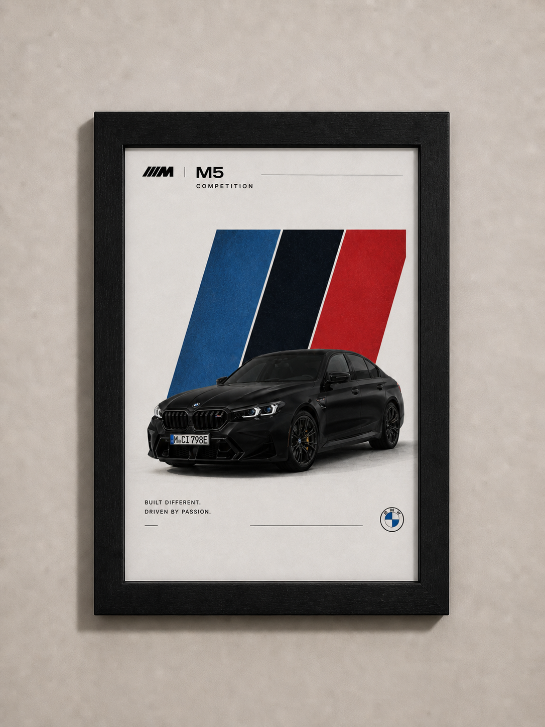 BMW M5 Poster