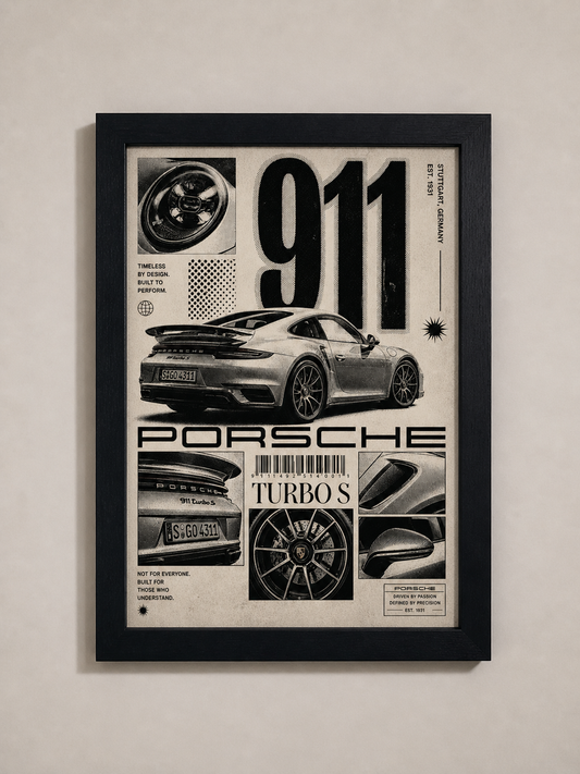 Porsche 911 Poster