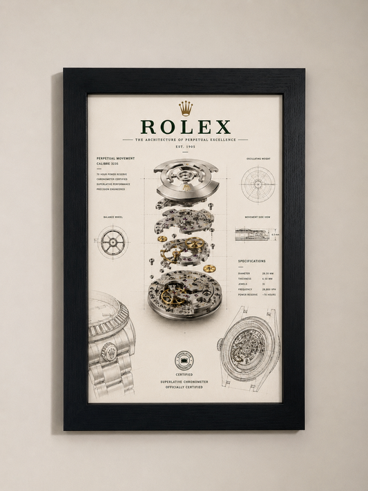 Rolex "Architecture with Intelligence" Poster