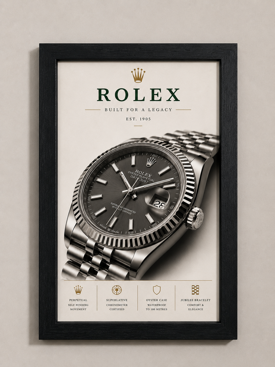 Rolex "Legacy" Poster