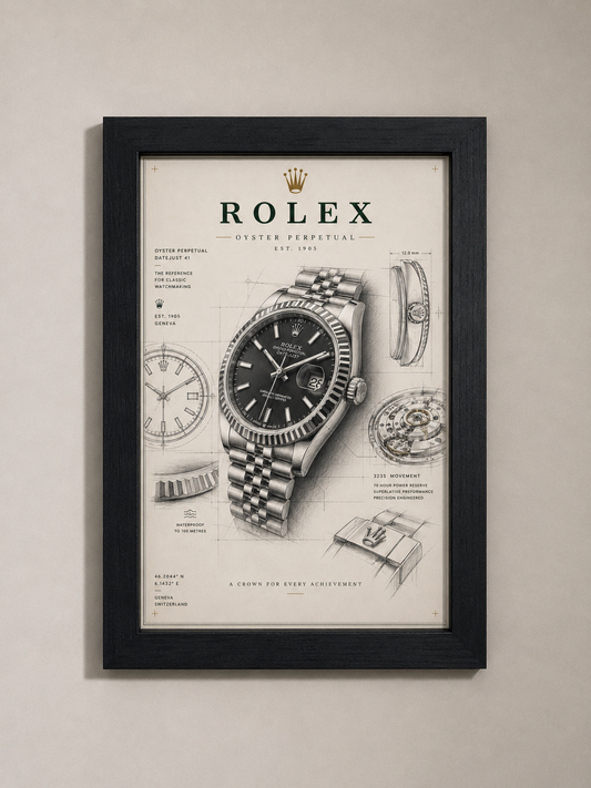 Rolex "Oyster Perpetual" Poster